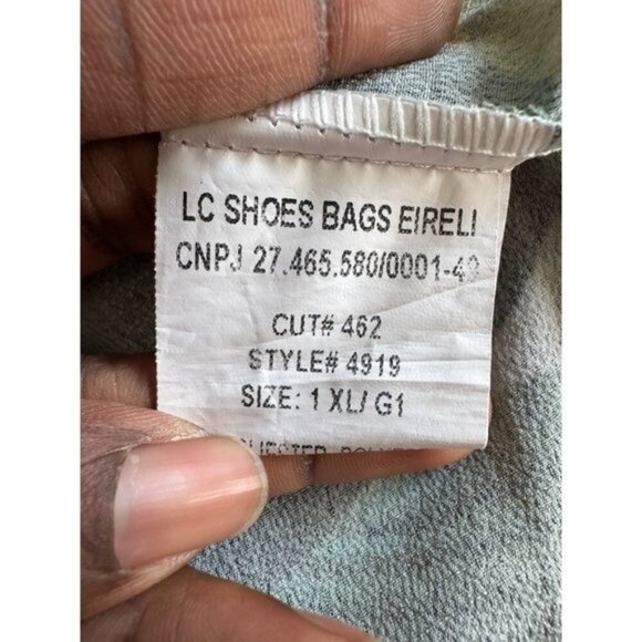 Tropical Leaf Print Kimono Cardigan 1XL/G1 Open Front Lightweight Cover-Up - Picture 4 of 8